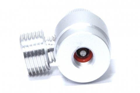 Rosca de salida hembra del Adaptador Avanzado para Cilindros Descartables de CO2