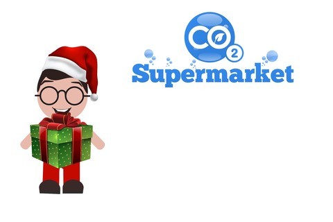 Foto del vale de regalo de Navidad de CO2 Supermarket