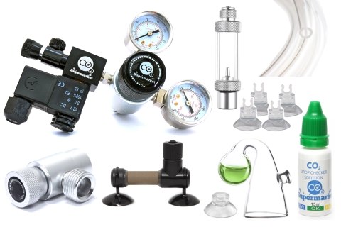 Sistema de CO2 para acuarios Pro con presión ajustable
