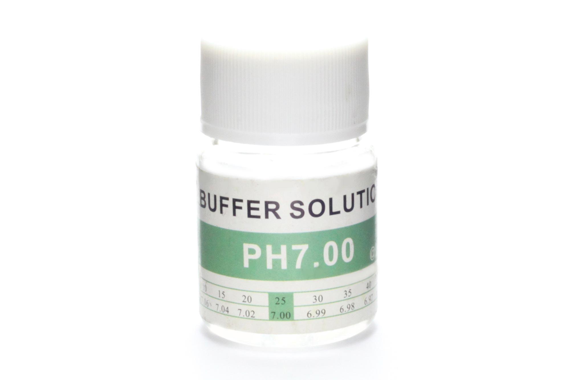 Solución de calibración de prueba de tampón pH 7