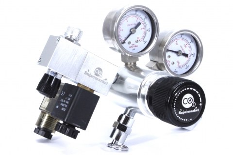Regulador de CO2 de Doble Etapa y Solenoide Ultimate-Pro