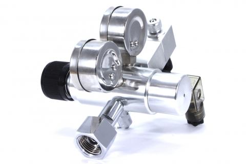Regulador de CO2 de Doble Etapa Ultimate-Pro y Solenoide