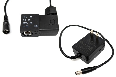Bobina de solenoide de 12v CC y transformador de EE. UU.